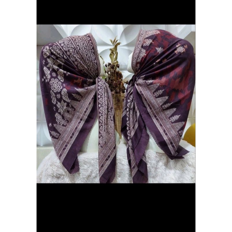 Jilbab Songket/kerudung Motif/Hijab Cantik motif Songket /Hijab muslim segi empat motif/pusat Hijab 