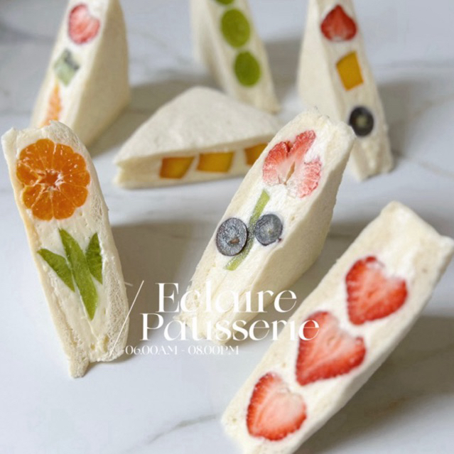 

Japanese Fruit Sando