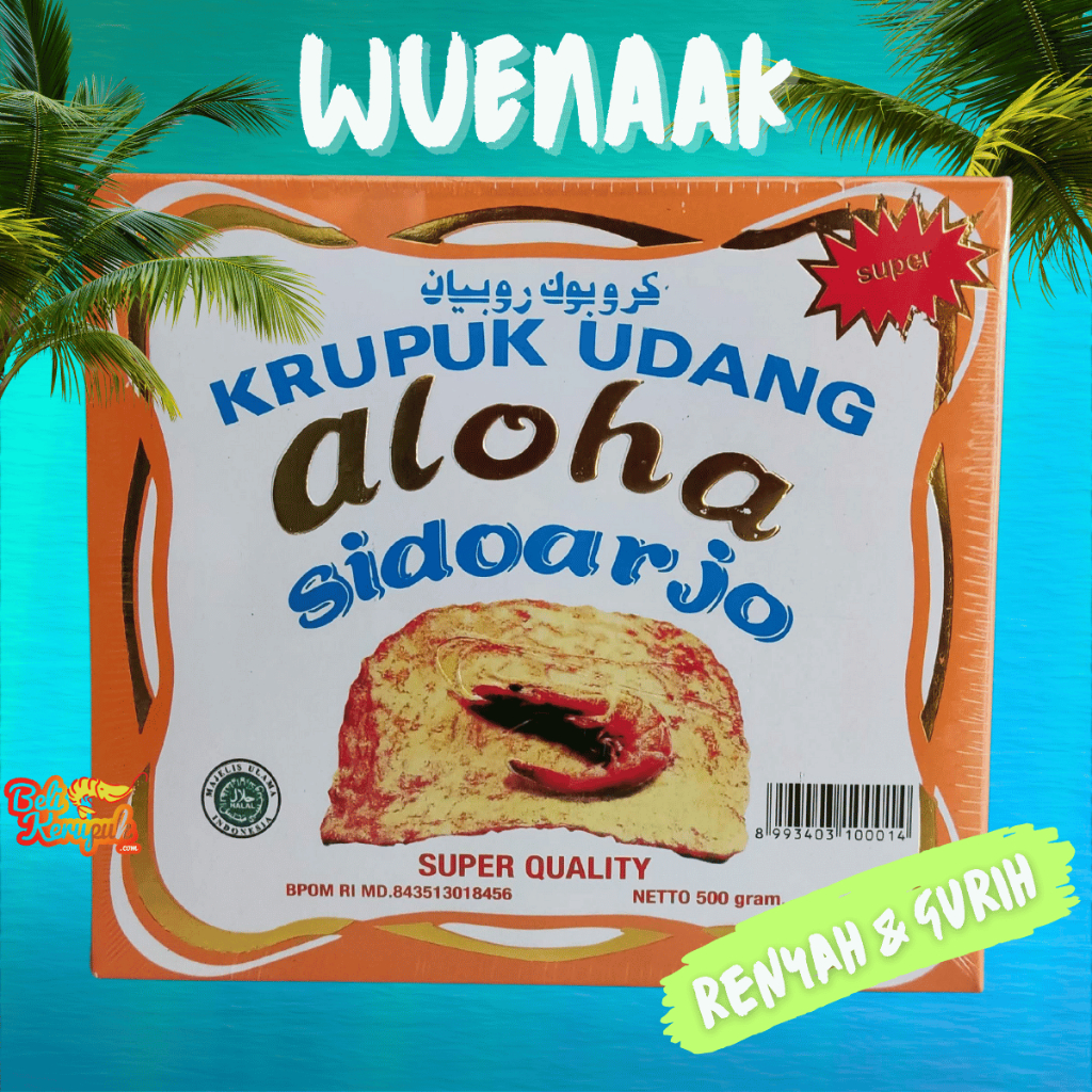 Aloha Super Kerupuk Udang 500g | Krupuk Udang