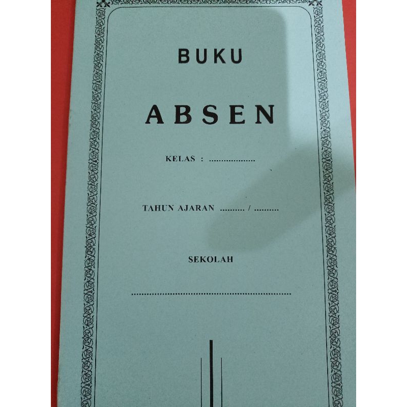 

Buku Absen