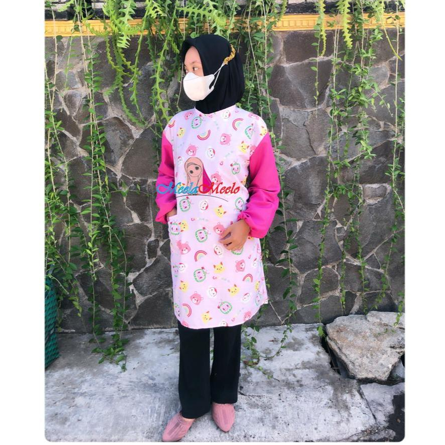 APD Motif - APD Medical Gown Reusable / APD pediatric /Apd gigi Medical reusable Apd Pendek