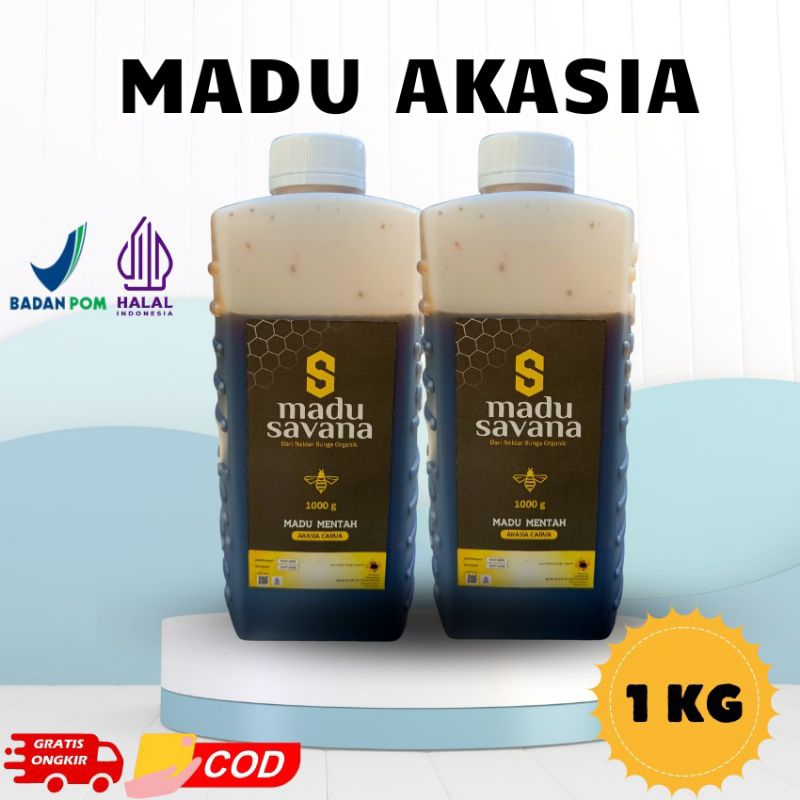 

Madu Nectar Akacia 1 kg Pure 100% Tanpa Campuran