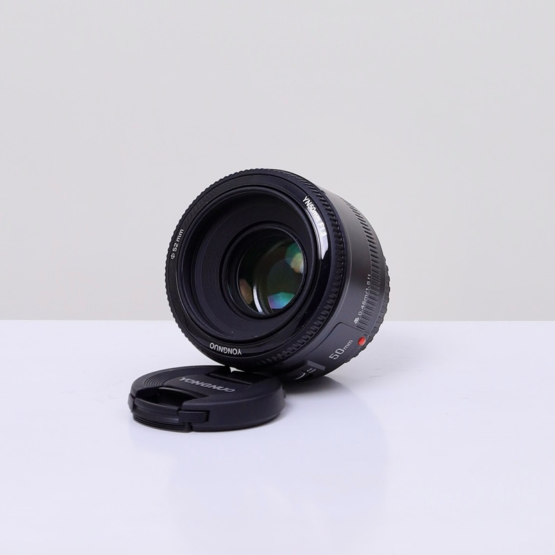 Lensa Fix Yongnuo 50mm F1.8 for Canon Bekas / Second | Lensa Kamera DSLR