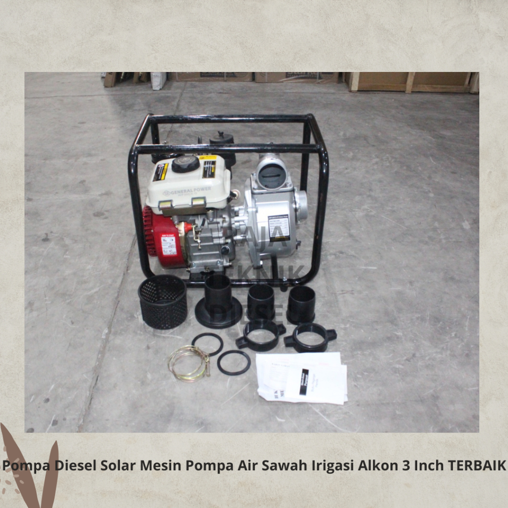 Mesin Pompa Air Alkon Diesel Solar 3 Inch 80 mm Water Pump ORIGINAL Terbaik Waterpump 3inch 80mm