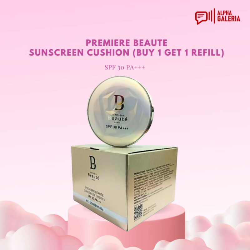 [CUSHION + REFILL] Premiere Beaute Sunscreen Cushion