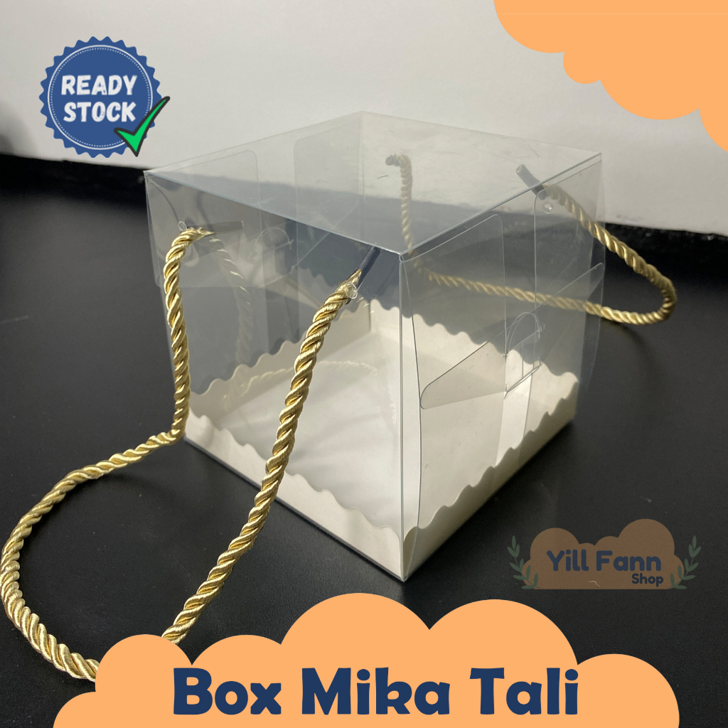 

Box Mika Kotak / Kotak Kue Mika / Box Mika Handle Tali
