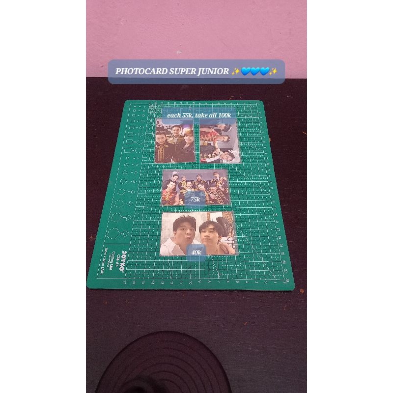 PHOTOCARD SUPER JUNIOR GROUP  ELF ACE KIT 2019 REMEMBER 15 PHOTOBOOK