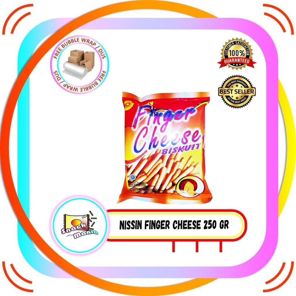 

Nissin Finger Cheese Biscuit ~ 250 gr Biskuit Stik Keju