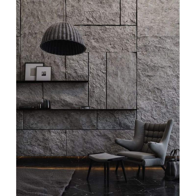 Wall Stone Panel Dinding 3D Batu Alam Wallpanel
