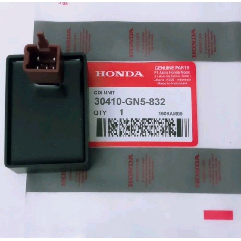 CDI ECU ORIGINAL UNIT MOTOR HONDA ASTREA GRAND & SUPRA PRIMA & LEGENDA & SUPRA X & FIT LAMA & REVO