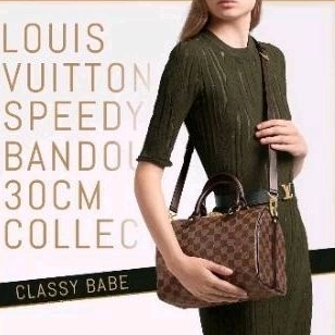 tas lv speedy 30cm kualitas super like original