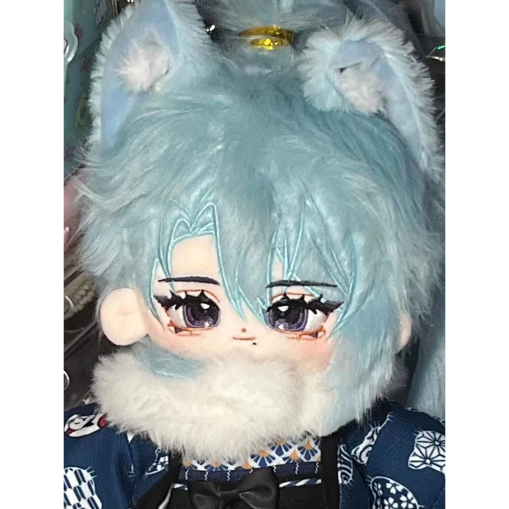 [READY STOCK] doll ayato genshin impact boneka kamisato ayato doll 20cm longyan