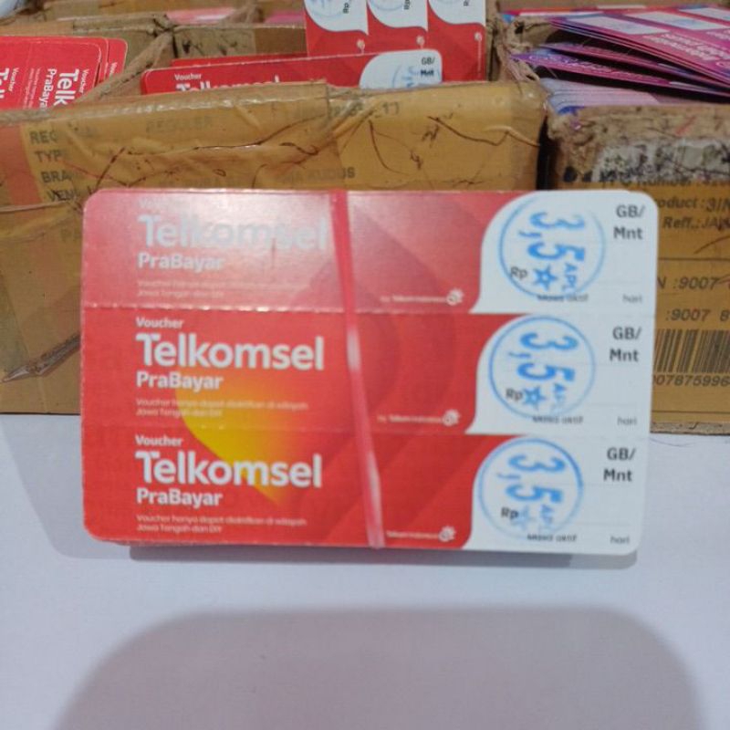 Voucher Telkomsel 3.5gb Jateng