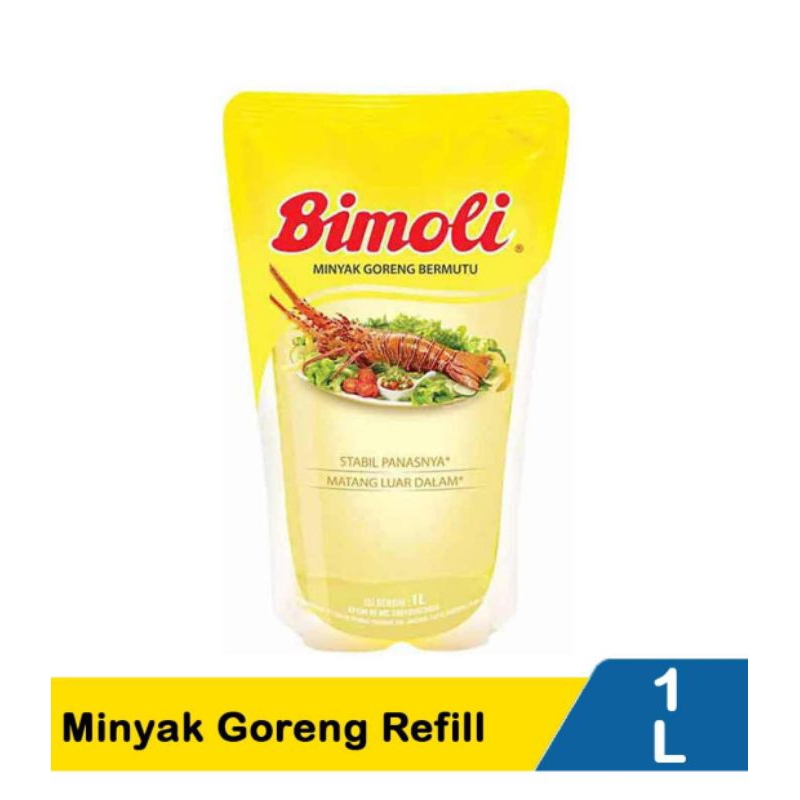 

Bimoli minyak goreng Refill 1ltr