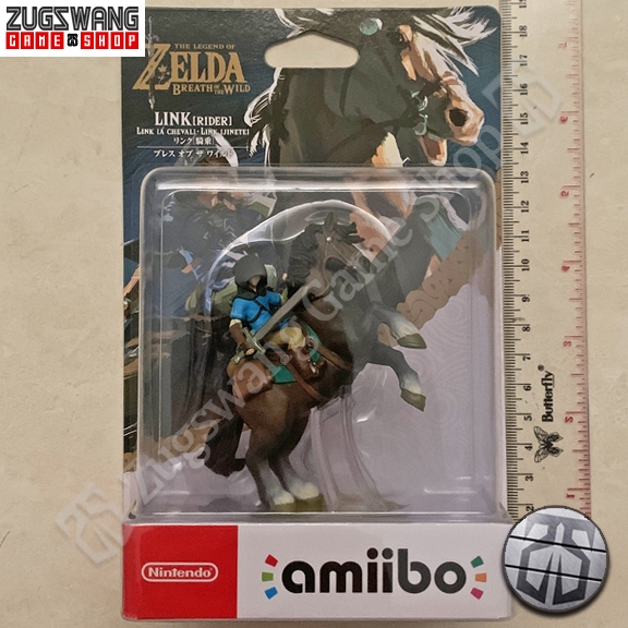 AMIIBO LINK RIDER nintendo switch game legend zelda breath of the wild botw new baru original