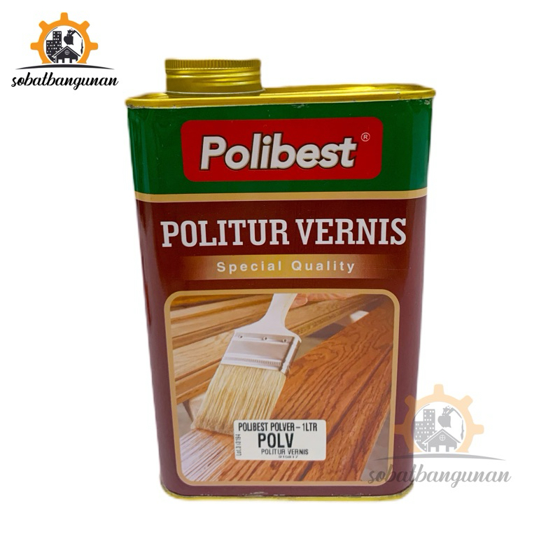 Politur Vernis 1 Liter merk POLIBEST / Politur Vernis Instant