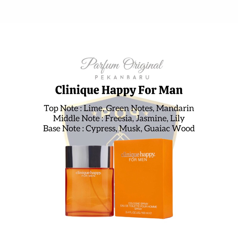 Clinique Happy for Man-parfum original store garansi