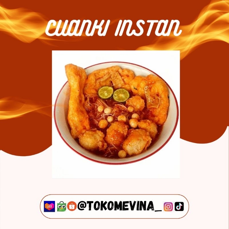 

READY STOK || CUANKI INSTAN MURAH BISA COD+GRATIS ONGKIR|| CUANKI INSTAN