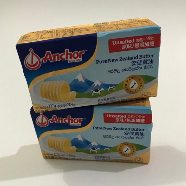 

[79L] Anchor Butter UNSALTED 227gr MPASI a9wfo