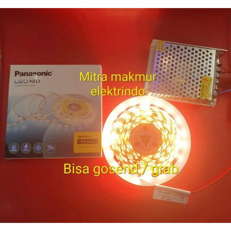 lampu led strip panasonic set / led strip led panasonic 3000 4000k set