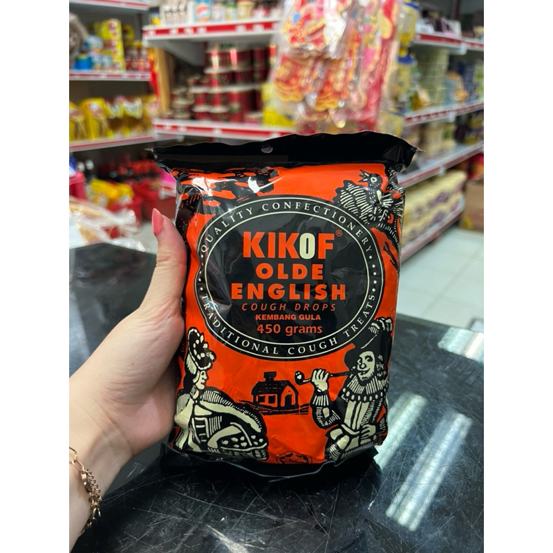 

Kikof Olde English Kembang Gula / Permen Pereda Batuk/ Hack 450gr