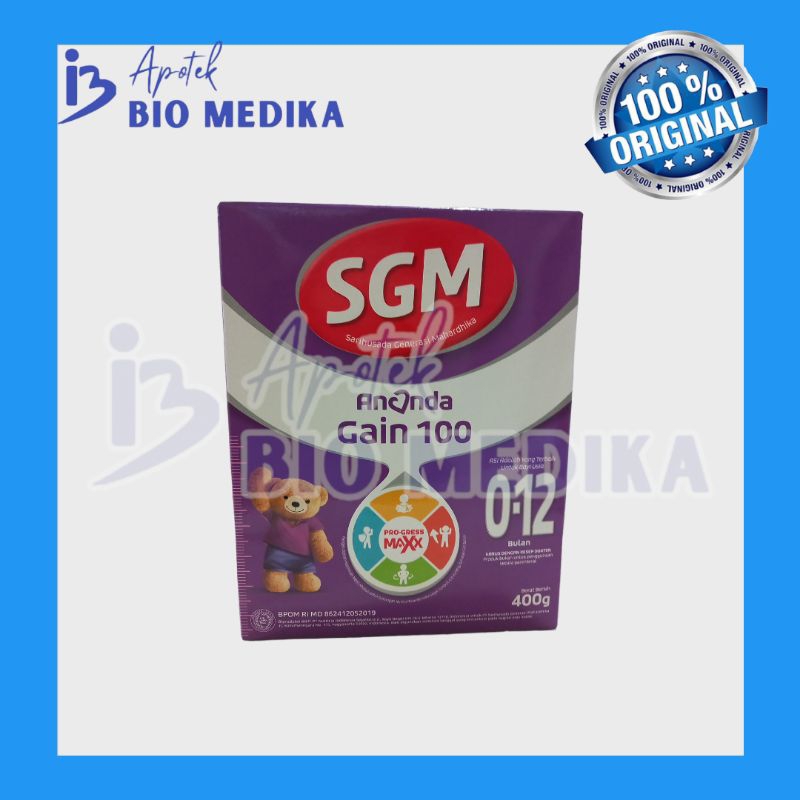 SGM Gain 0-12 Bulan 400gr