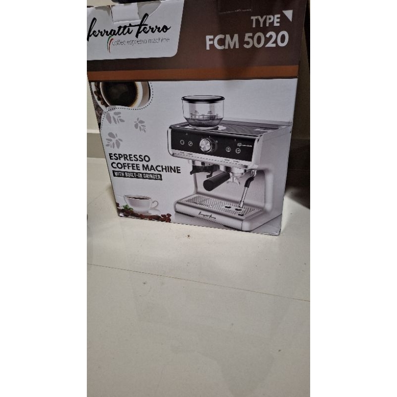 Ferratti Ferro espresso coffee machine  type FCM 5020