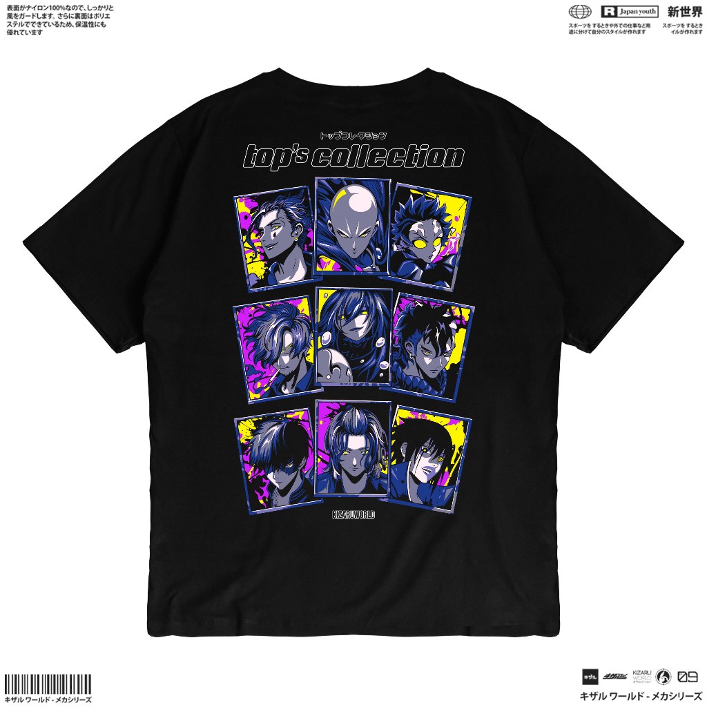 KIZARU Kaos Anime TOP COLLECTION V2