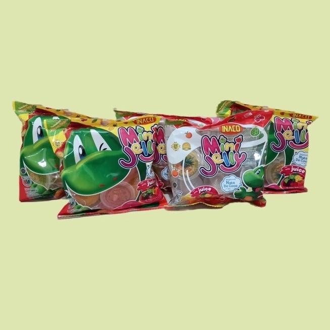 

Terlaris!! 5 sak - INACO Jelly Fruity Assorted [5 cup/sak] ✹Promo