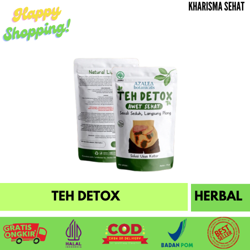 

[TERLARIS] Teh Detox Pembersih Usus Atasi Sembelit Pelancar BAB Solusi Penurun Berat Badan Pembakar Lemak Jahat Dalam Tubuh Ampuh Turunkan Kadar Gula Darah