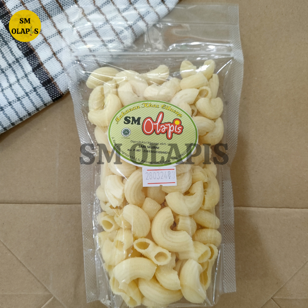 

MAKARONI KEJU CAMILAN SNACK LEBARAN OLEH OLEH SARI MURNI CILACAP