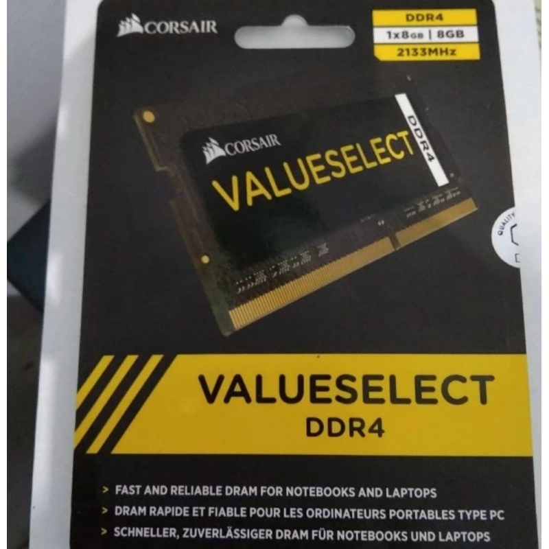 Corsair 8GB DDR4 2133 MHz SODIMM Memory RAM