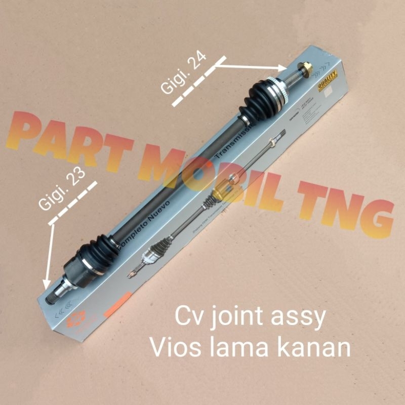 CV Joint Assy As Roda Kanan Toyota Vios Gen 1 2003-2007 Unifar
