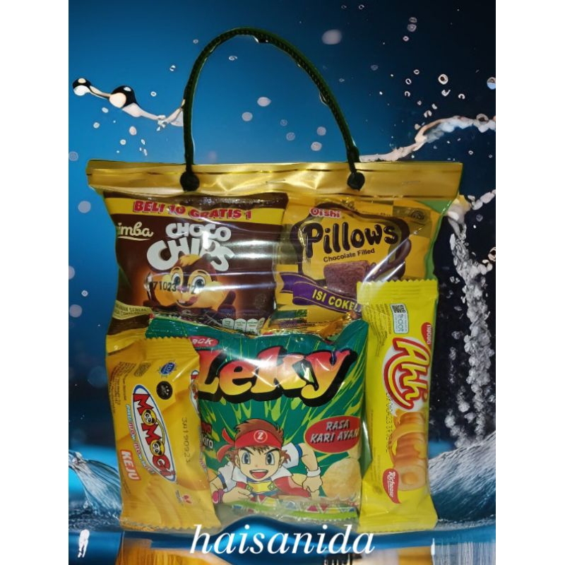 

Paket Snack ulang tahun/paket Snack ultah/bingkisan ulang tahun/goodie bag