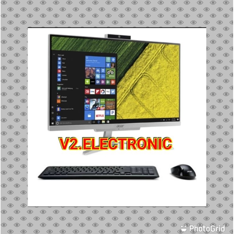 PC AIO Acer Aspire C22-820 Intel Celeron J4125 RAM 8GB HDD 1TB Windows 11