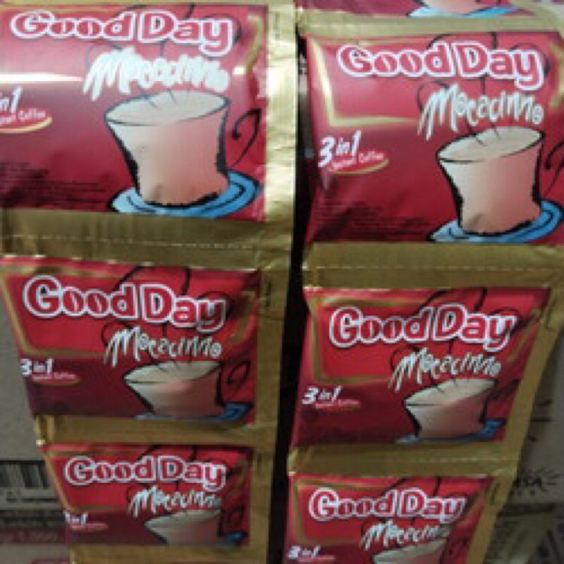 

KOPI GOOD DAY MOCACINNO 1 RENCENG ISI 10 SACHET