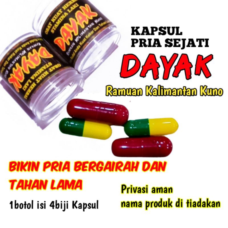 Obat Kuat Pria Tahan Lama Ramuan Dayak Asli
