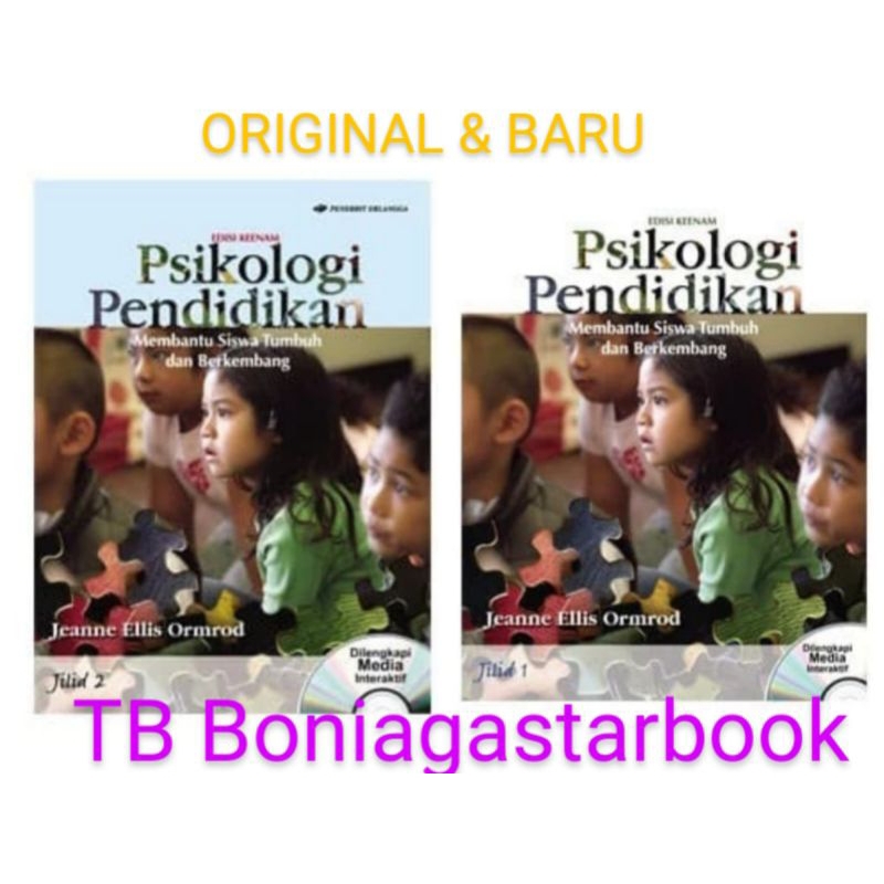Psikologi Pendidikan Edisi 6 Jilid 1 & 2 - Jeanne Ellis Ormrod