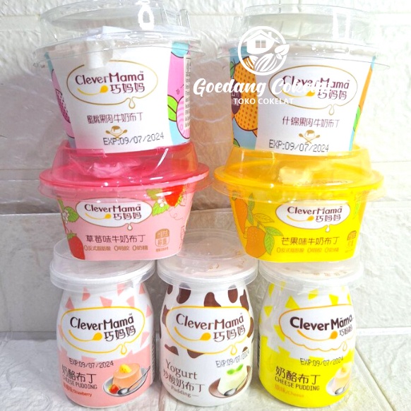 

CLEVER MAMA CleverMama Pudding Milk Puding Aneka Rasa 70g / 85g iiala