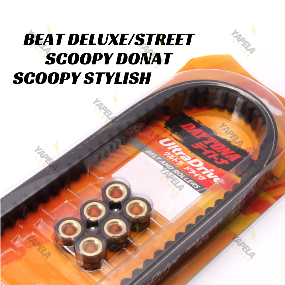 Vanbelt Vbelt Roller Beat Deluxe, Scoopy Stylish, Beat Street, Scoopy Donat K44 V-belt Daytona