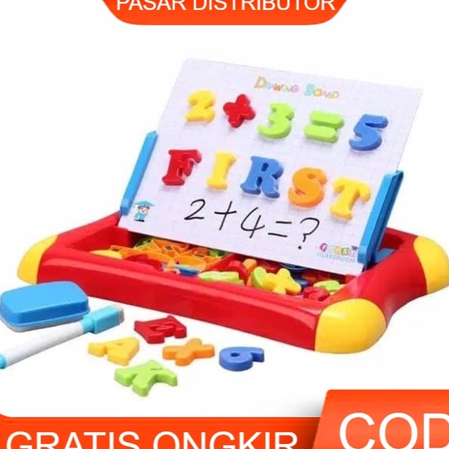 

Dijual Murah Mainan Edukasi Drawing Board Magnetic Learning Case 2 in 1 Papan Tulis - Papan Tulis Magnet Papan Tulis Papan Tulis Anak Murah Banget