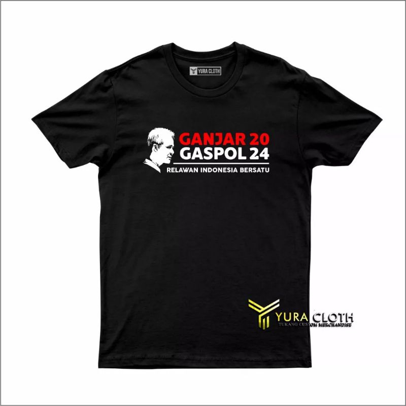 KAOS GANJAR GASPOL // KAOS RELAWAN GANJAR PRANOWO