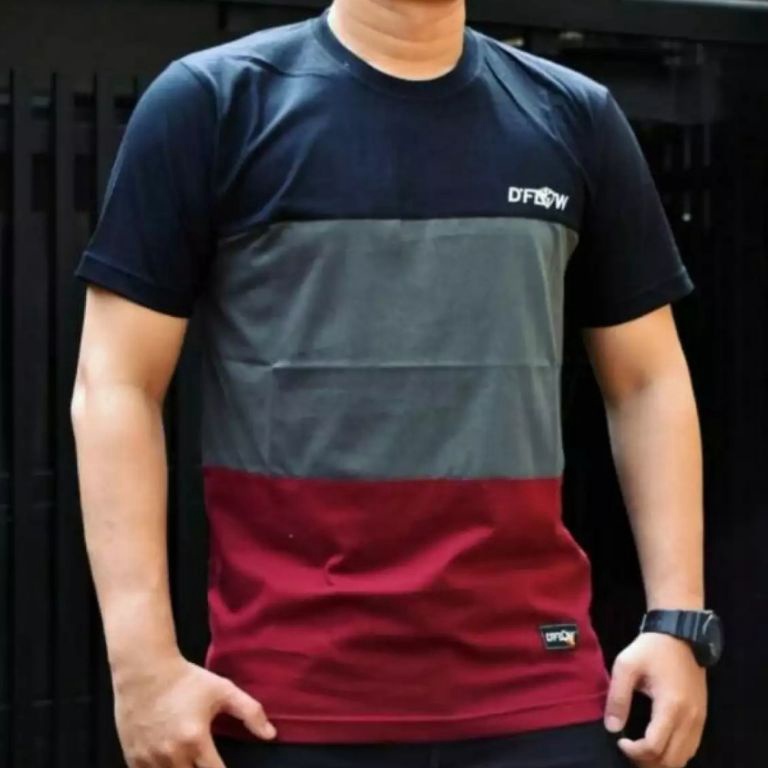 12.12 Kaos Polos Pria/Kaos Lengan Pendek/Kaos Oblong Pria/Kaos Distro/Kaos kekinian/Kaos kombinasi W