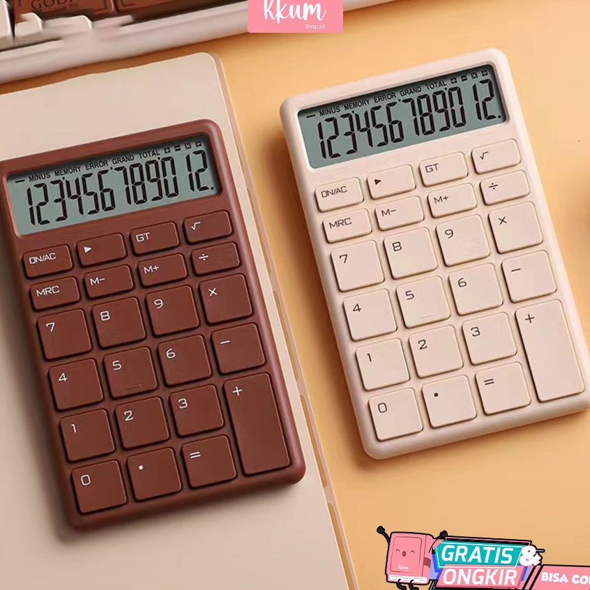 

Seller Kalkulator 12 digits aesthetic/ Calculator simple electronic ➣✷✮
