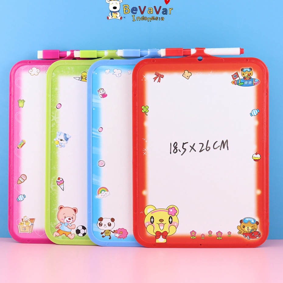 

Ready BEVAVAR papan tulis mini untuk anak white board kecil Mainan Edukasi Anak whiteboard Grosir