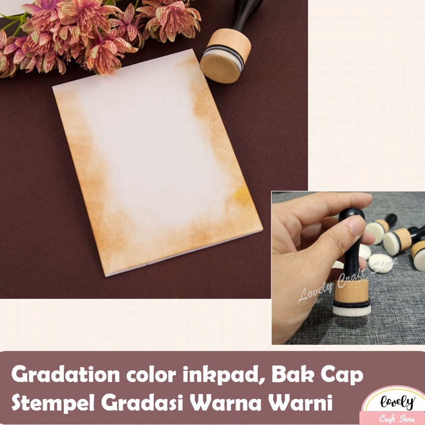 

Produk Keren LovelyCraftStore | Spon Dauber Stamp Ink Applicator Sponge untuk mixing tinta cat stempel art deco, mixed media, journal scrapbooking tool ➾❈❁