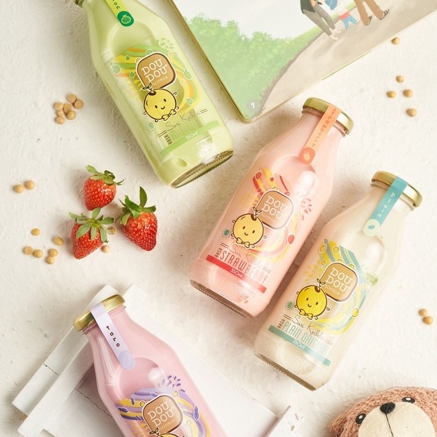 

L44r11s DouDou Soymilk ( Susu Kedelai / Susu Kacang ) 350 ml [136]