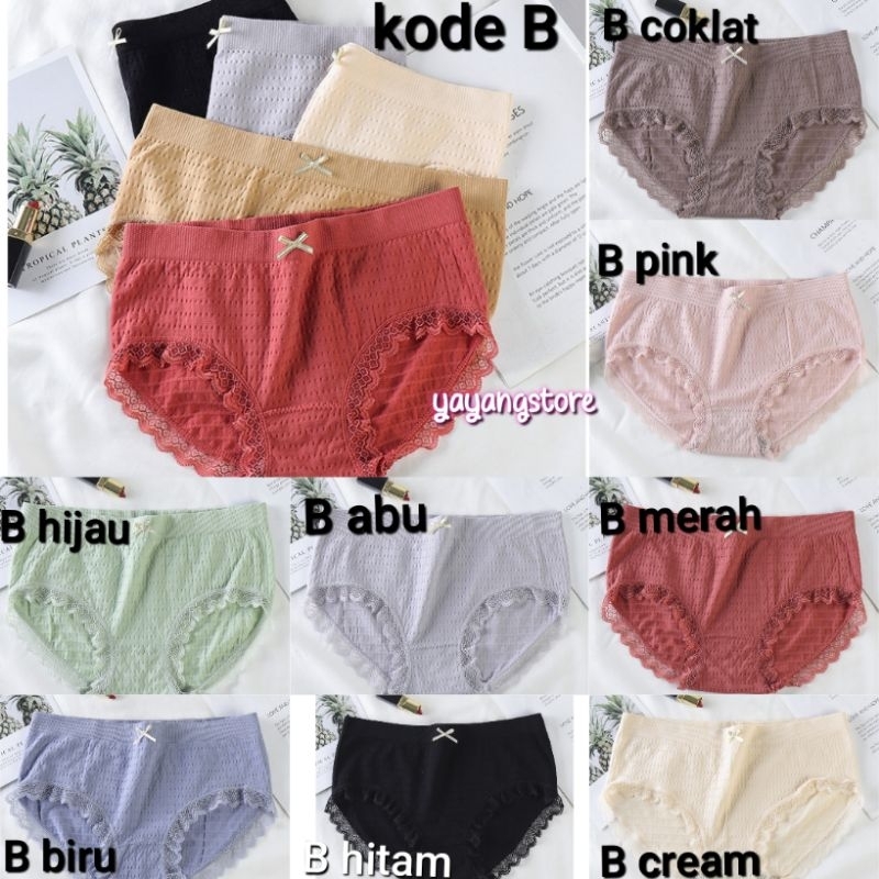 CD / Celana Dalam / Pakaian Dalam Wanita / Panties / Kolor Wanita