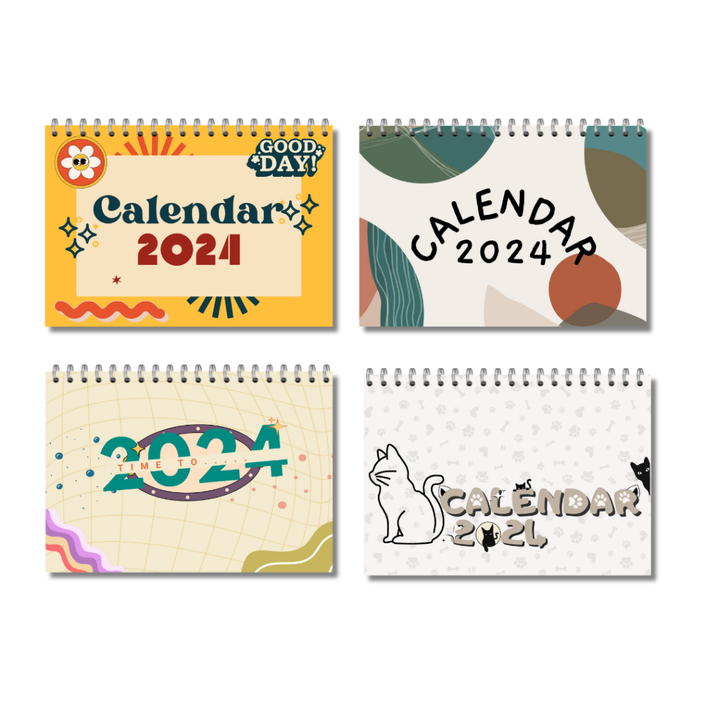 

Kalender 2024 | Kalender Aesthetic 2024 A4 | Kalender Dinding | Kalender Tempel | Dekorasi Kamar