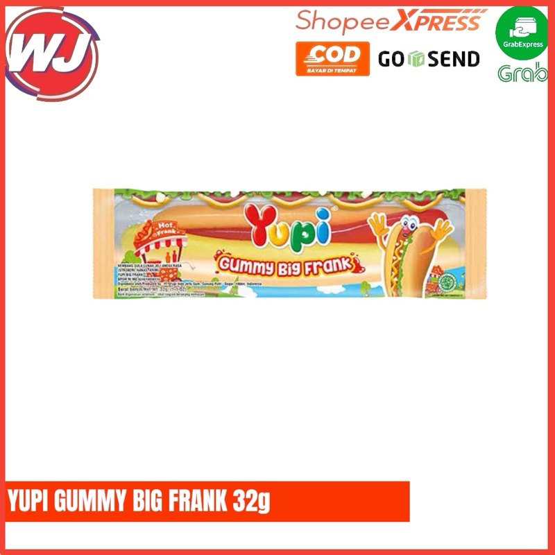 

YUPI GUMMY BIG FRANK 32g